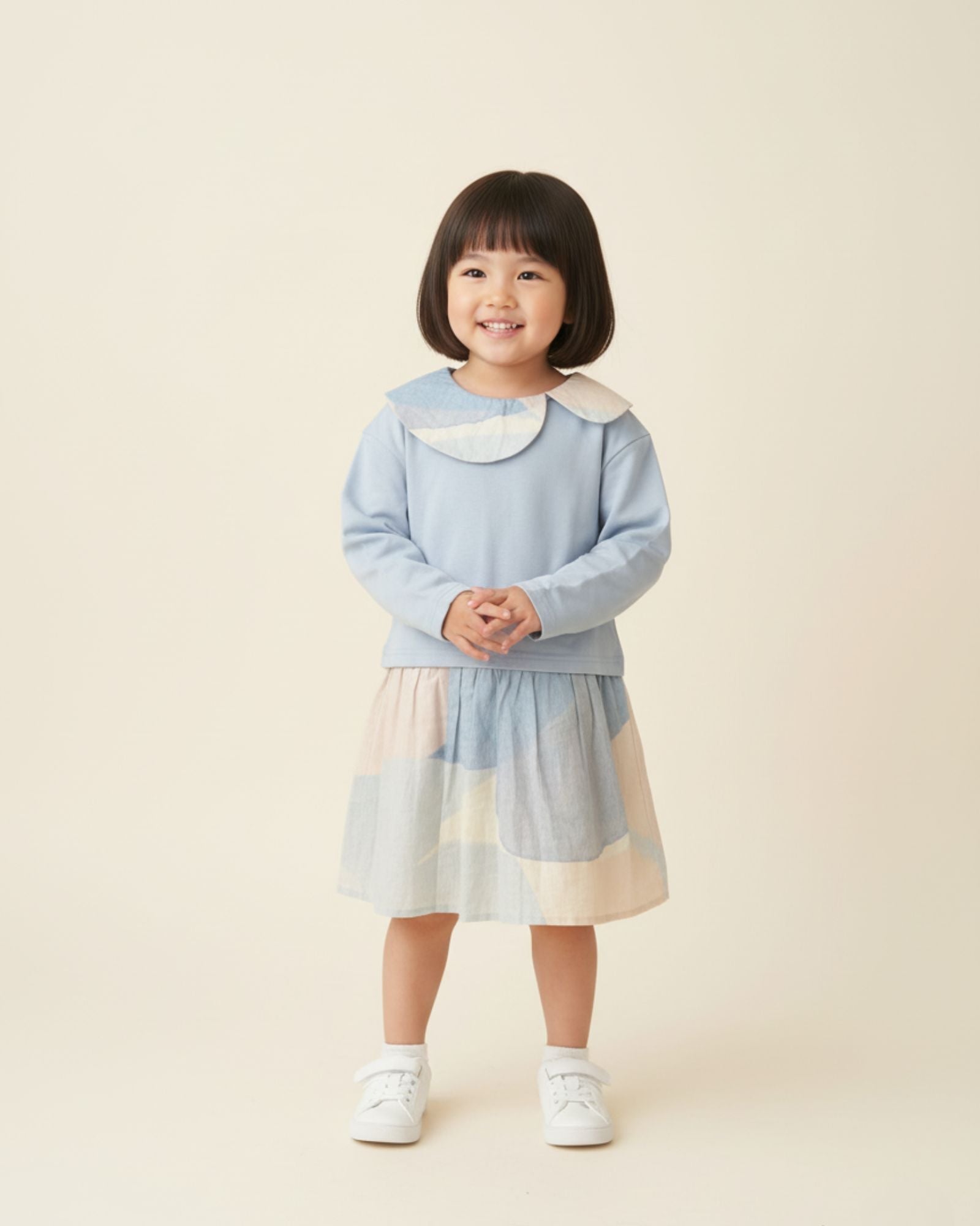 Pre-order: Sunlit Sparks Asymmetrical Girls Dress