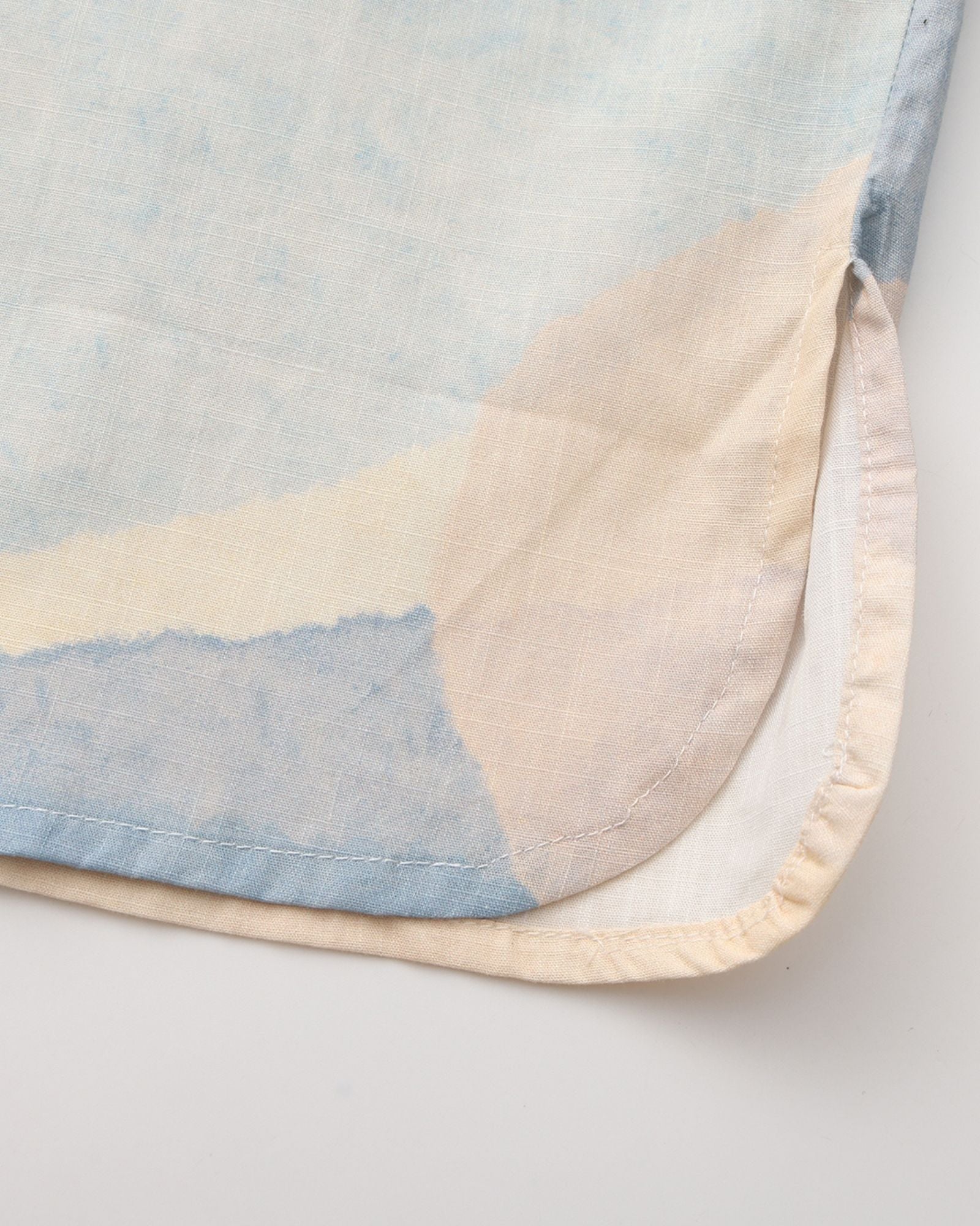 Sunlit Sparks Oversized Moms Collar Shirt