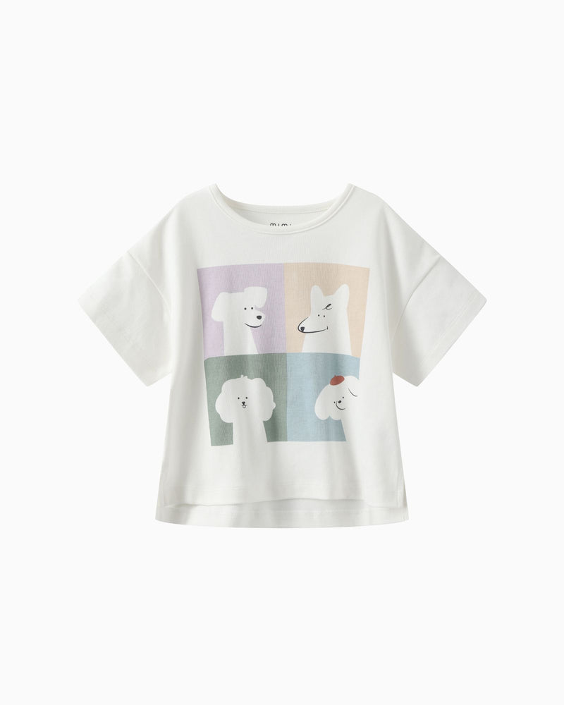 Pop Art Puppy Family Tee (Kids)