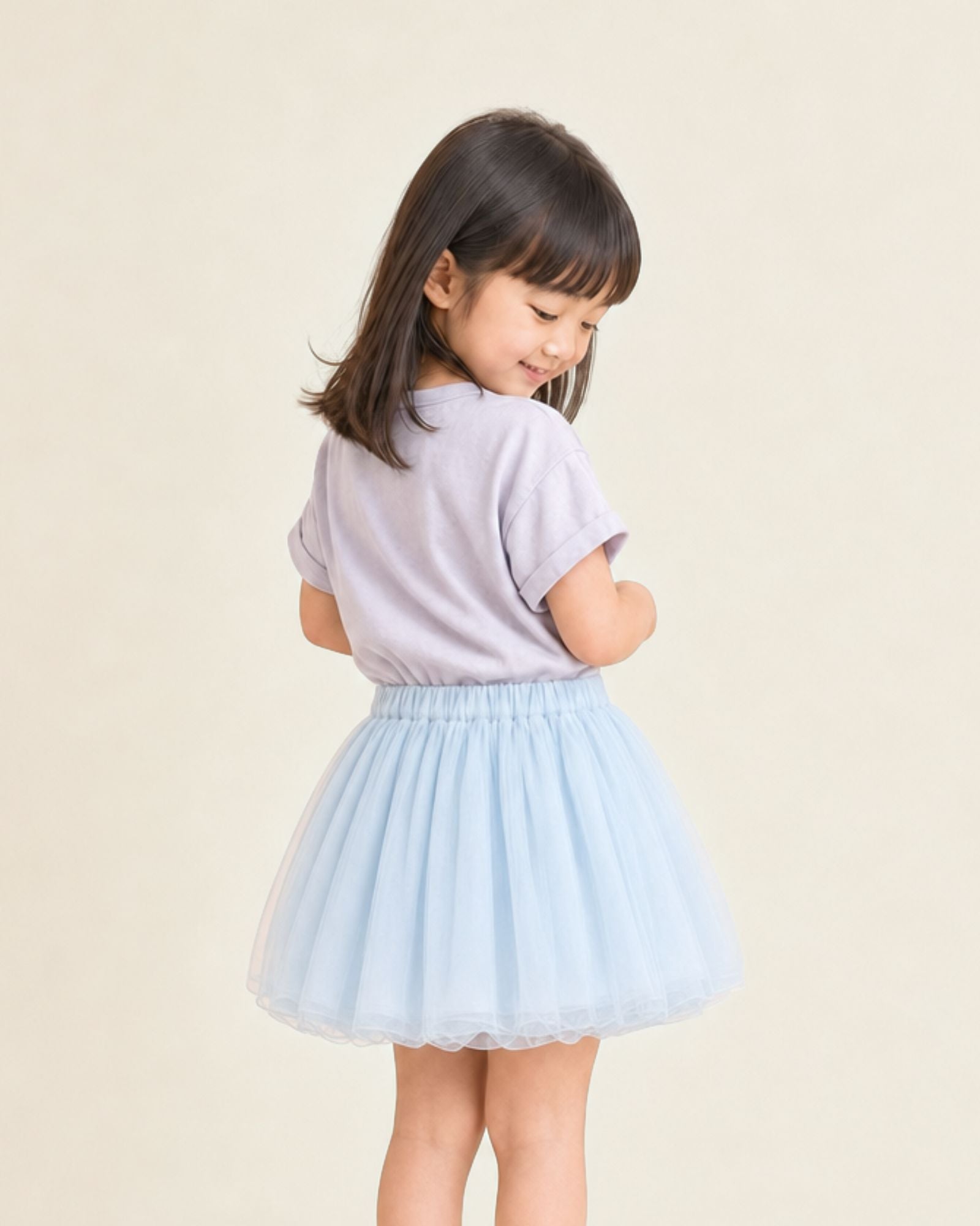 Tulle Bubble Skirt - Ocean