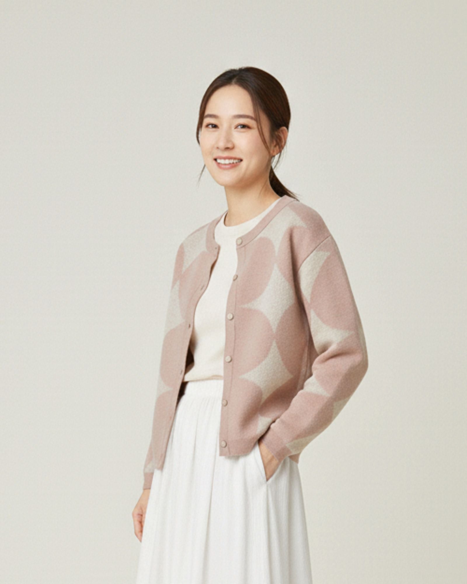 Twinkle Stars Knitted Cardigan (Kids & Adults)