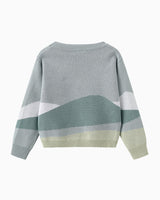 Kid's Knitted Cardigan - Nordic Wilderness