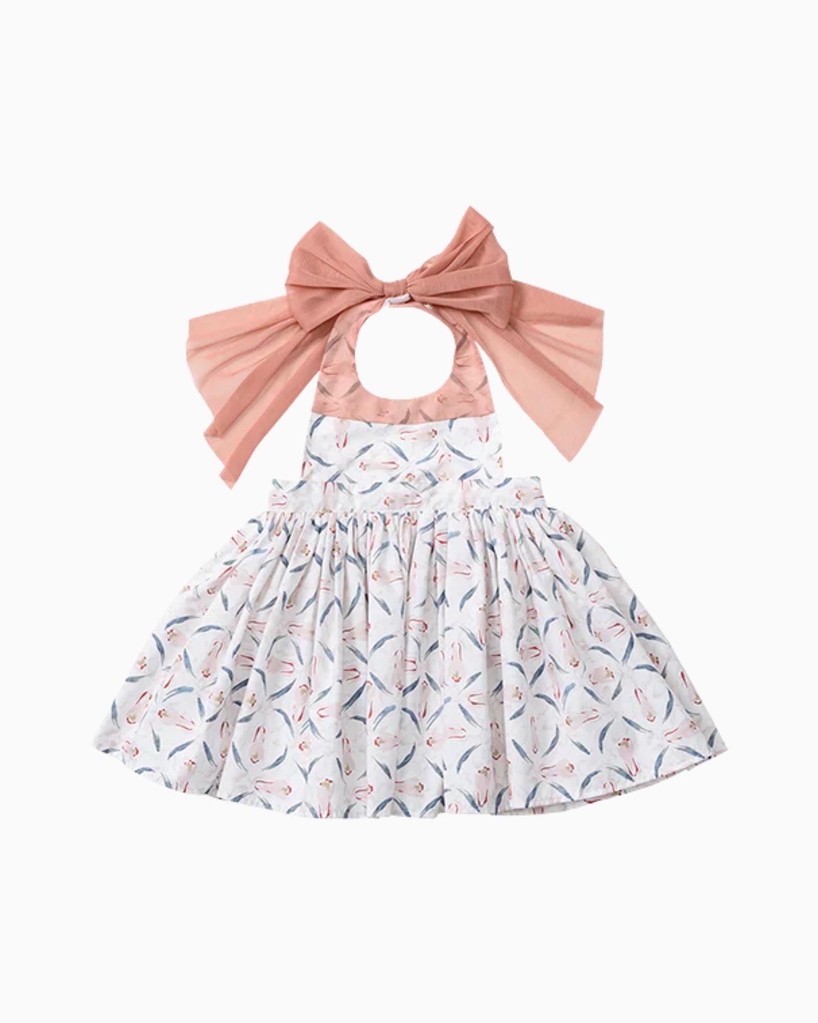 Water Resistant Apron Dress - Kalanchoe