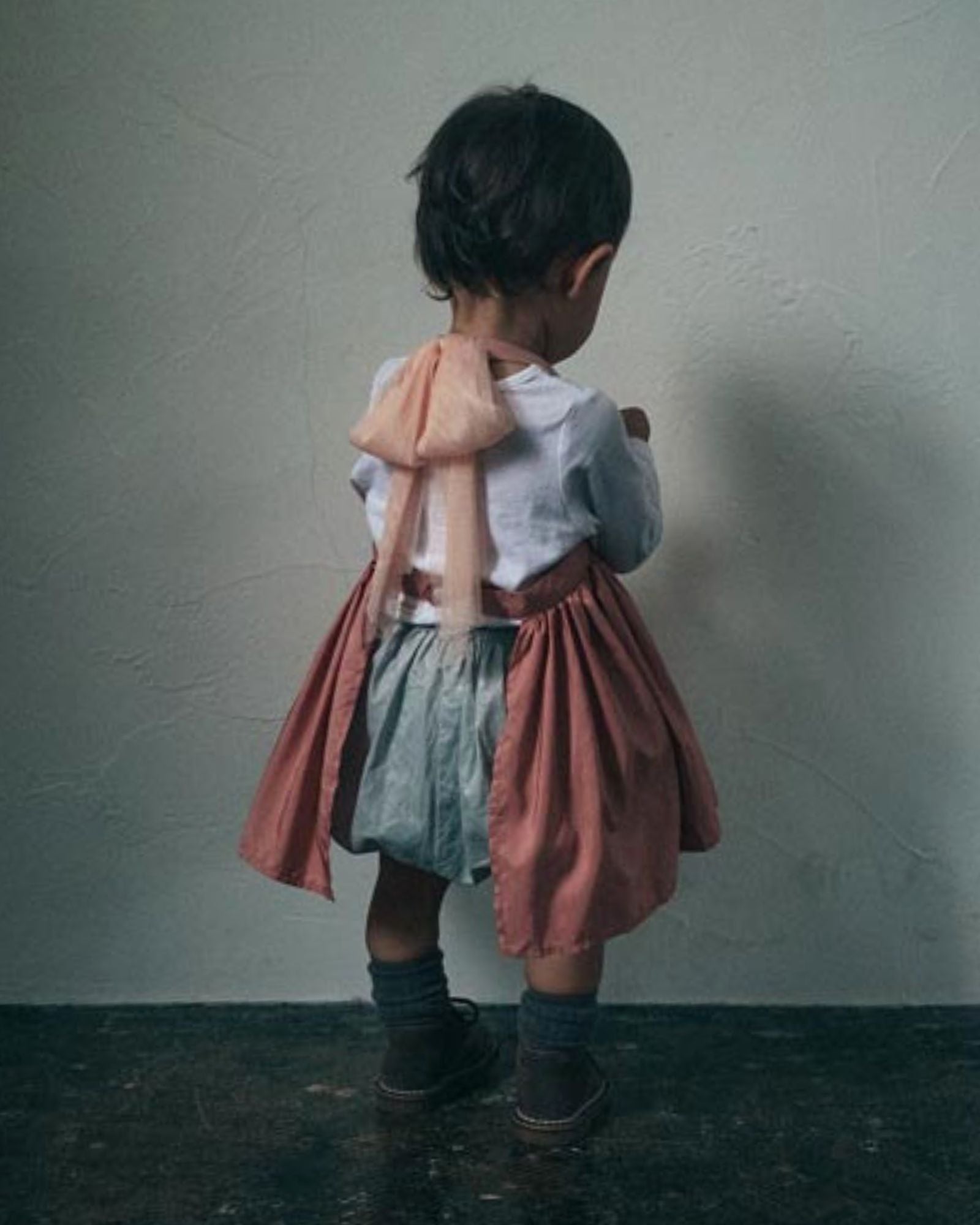 Water Resistant Apron Dress - Peony