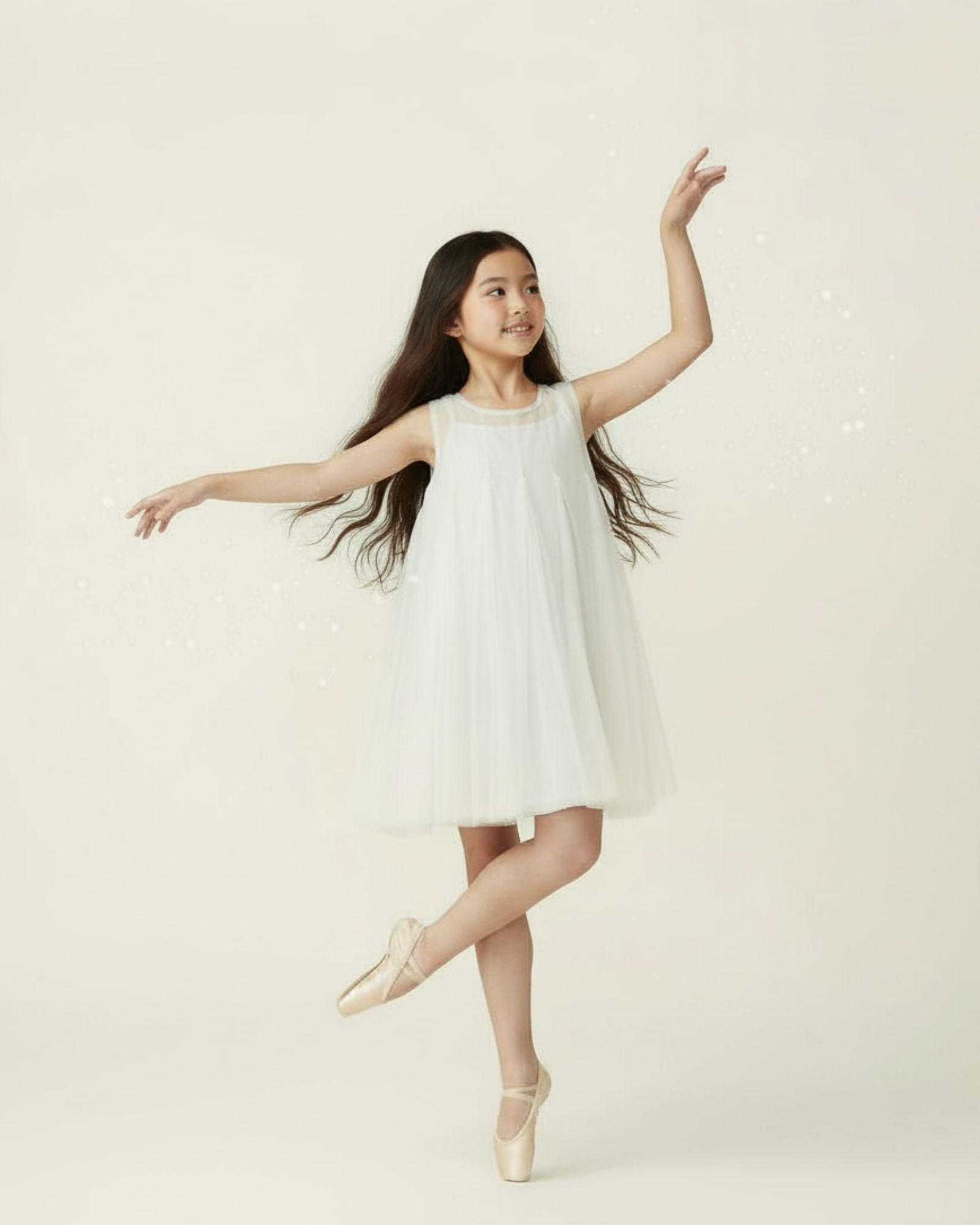 Whimsy 2-in-1 Tulle Girls Dress