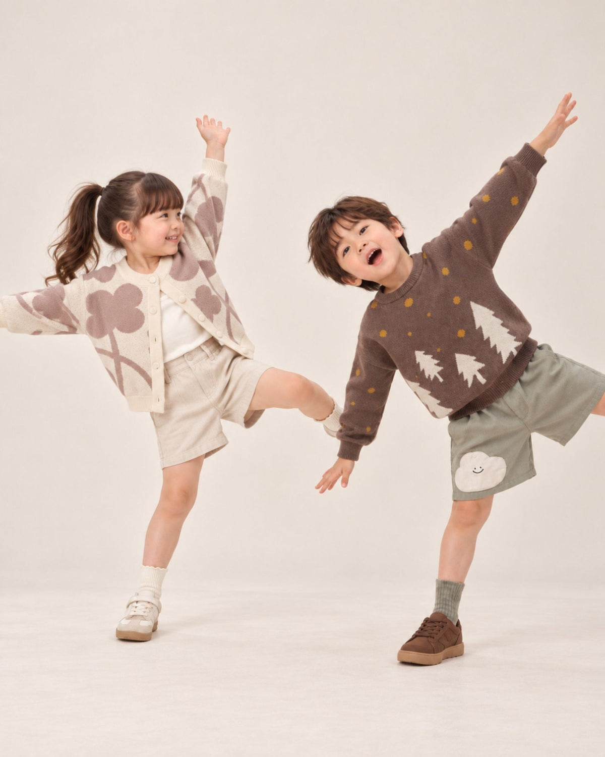Pre-order: Woodland Snow Knitted Sweater