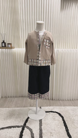Reversible Checkered Jacket