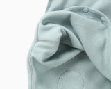 Bear Romper with Bonnet (Light Blue)