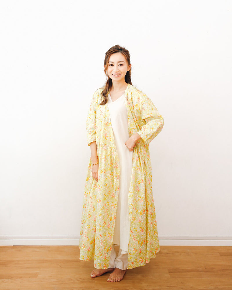 Moms Wrap Dress, Wonderful Garden, Herb Prints