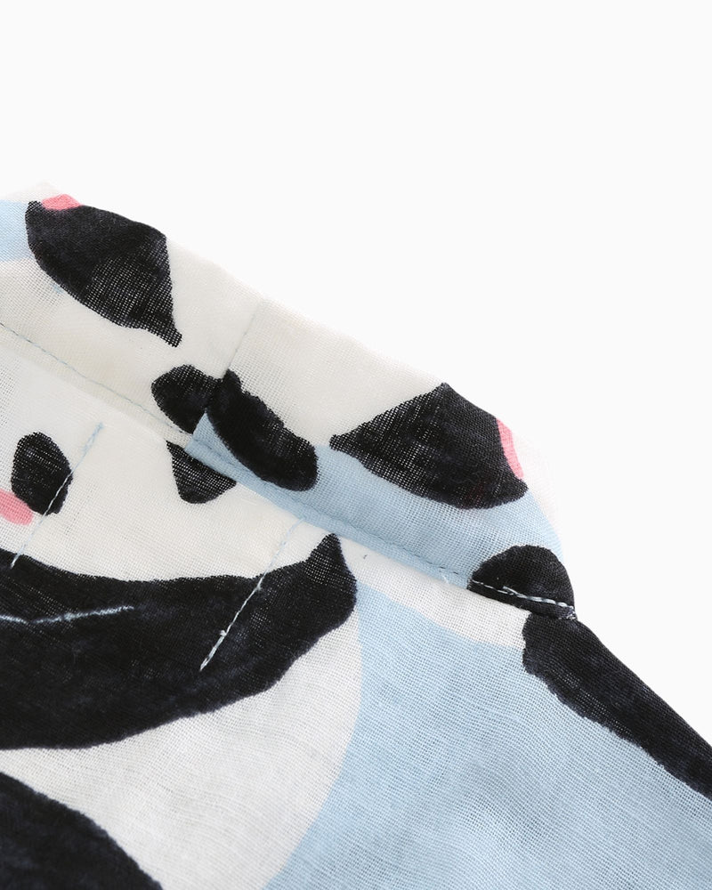 Panda Kimono (Blue)