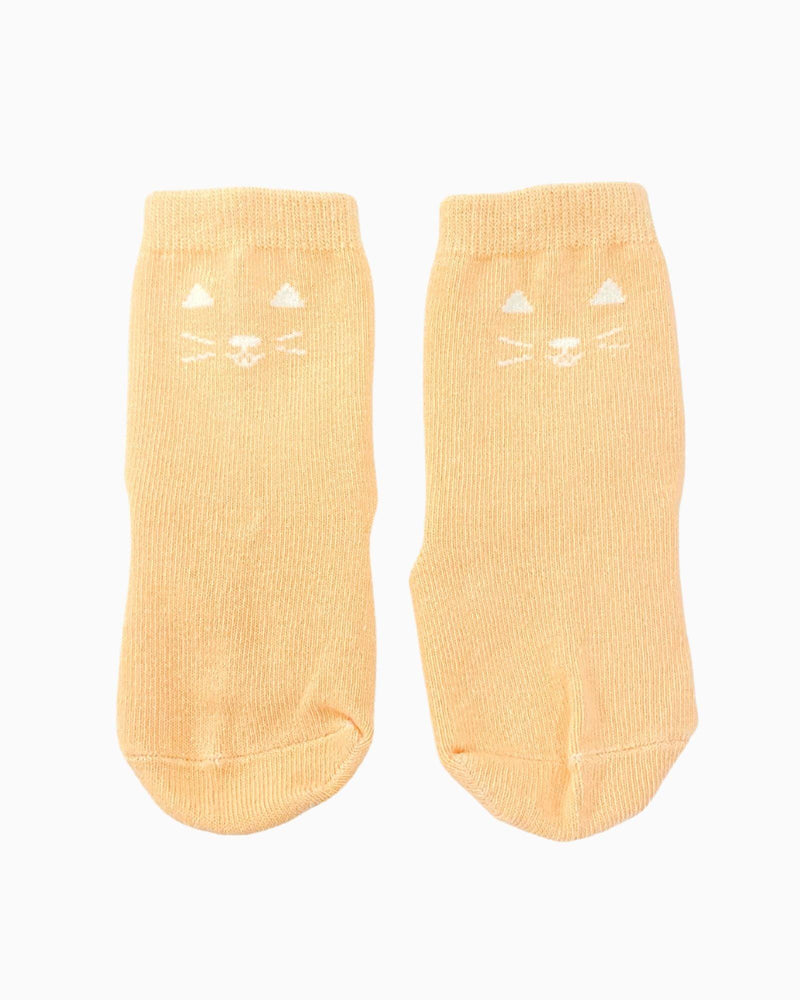 Bouncy the Kitty Knitted Socks