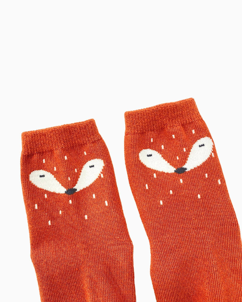 Cheeky the Fox Knitted Socks