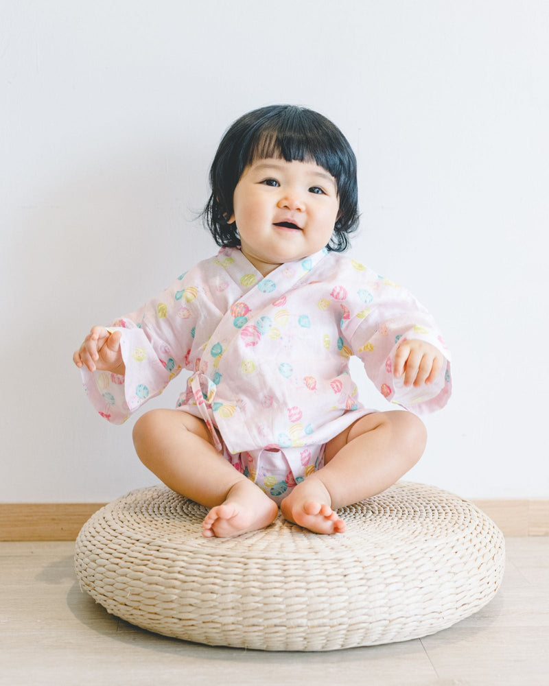 Festive Baby Kimono (Pink)