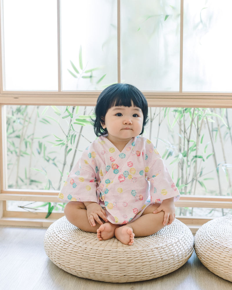 Festive Baby Kimono (Pink)