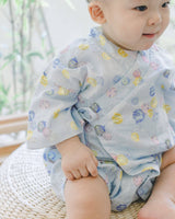 Festive Baby Kimono (Blue)