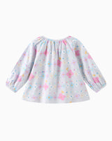 Floral Babydoll Raglan Sleeve Top