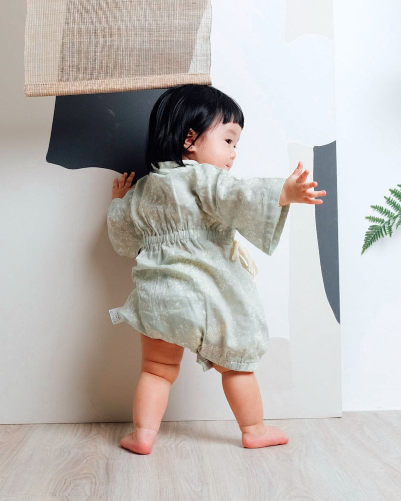 Gentle Garden Baby Kimono