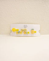 Yellow Pineapple Hair Pins