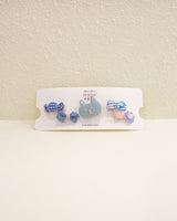 Blue Bunny Hair Pins