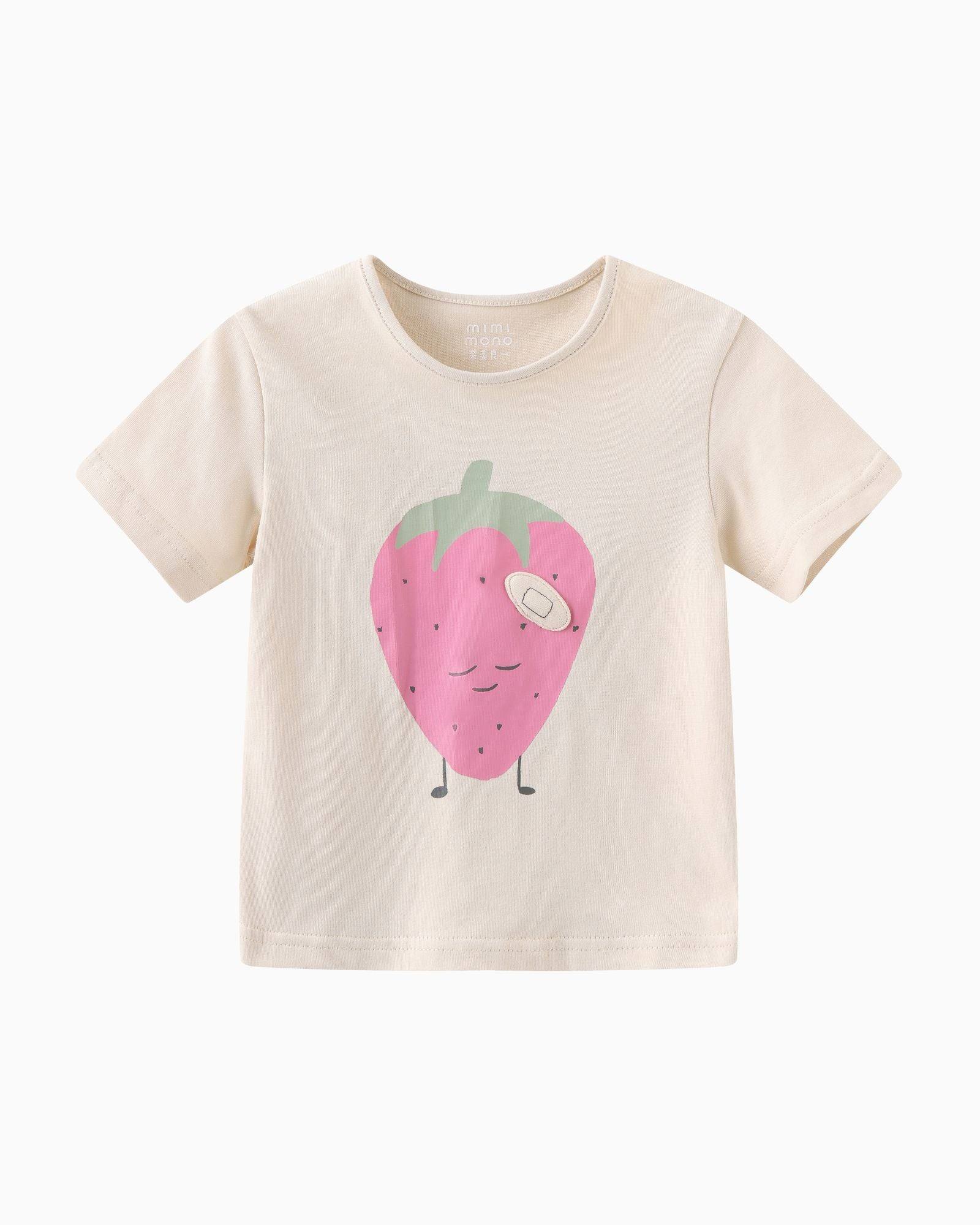 It's Okay Strawberry Kids Tee