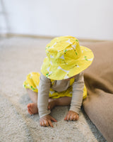 Lemon Reversible Bucket Hat