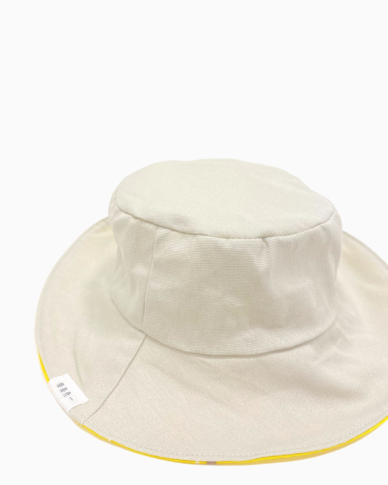Lemon Reversible Bucket Hat