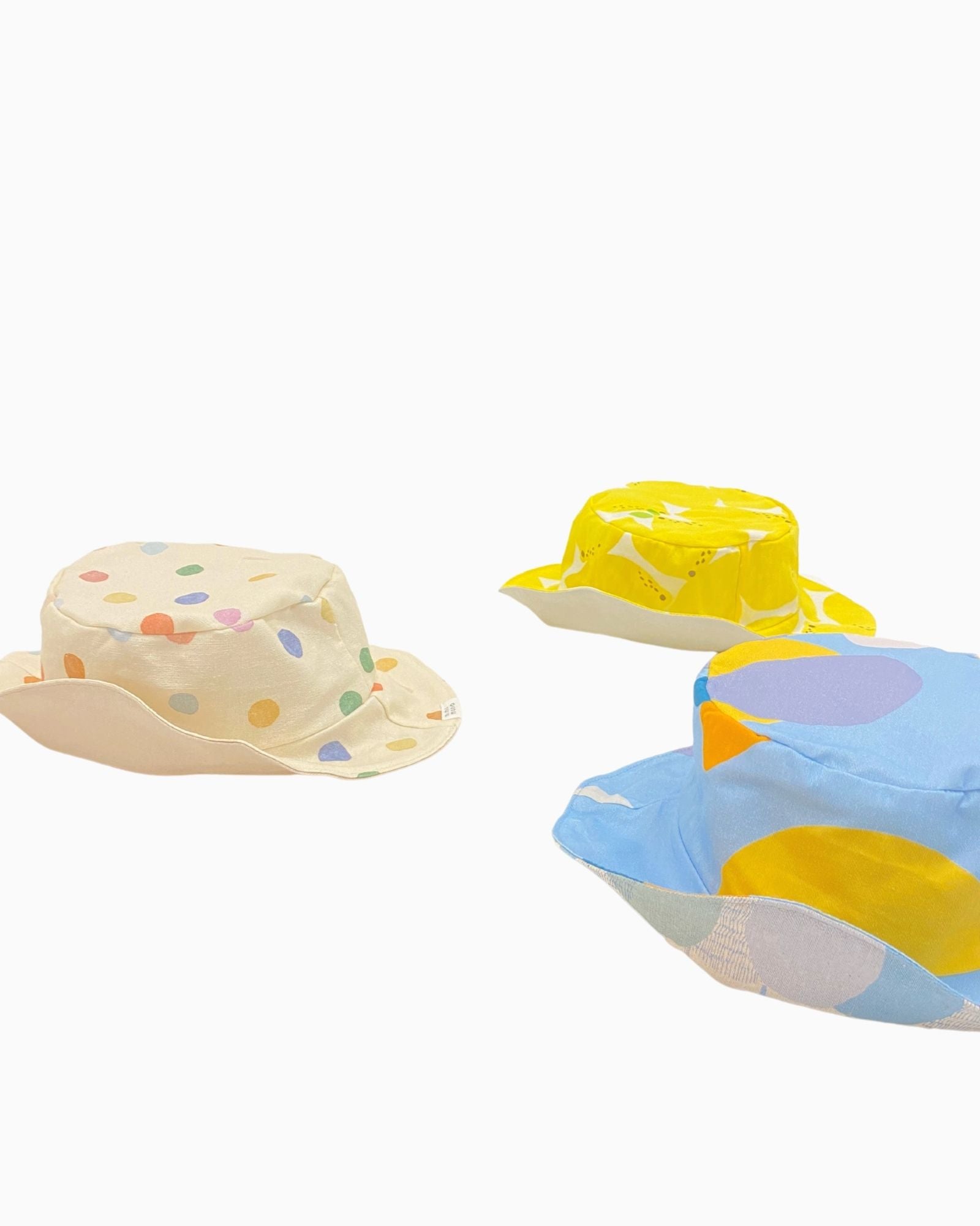 Polka Dots Reversible Bucket Hat
