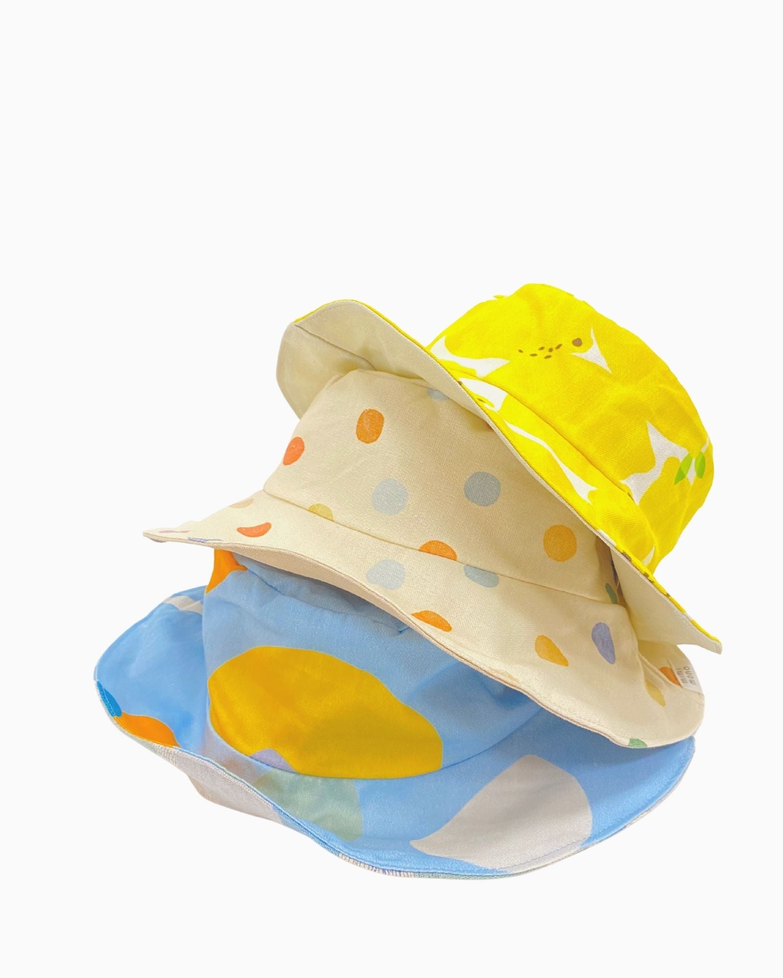 Polka Dots Reversible Bucket Hat