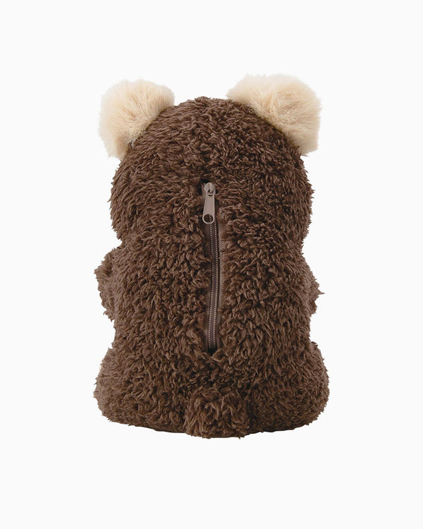 Liv Heart Brown Bear Plush