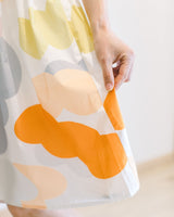 Mums Balloon Colourblock Midi Dress