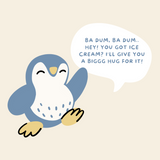 Lala the Penguin Baby Romper