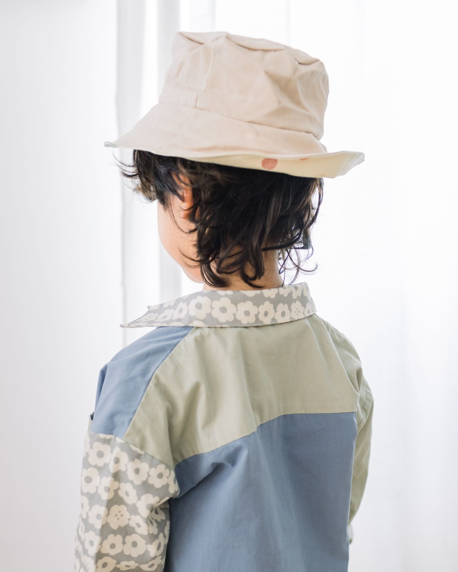 Polka Dots Reversible Bucket Hat