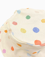 Polka Dots Reversible Bucket Hat