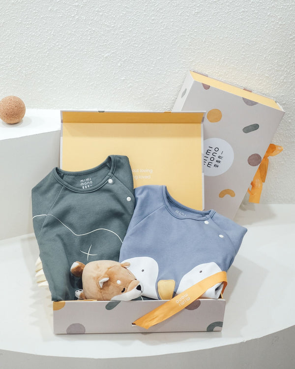 Safari Animals Baby Gift Set