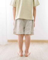 Stitching Pocket Shorts (Beige)