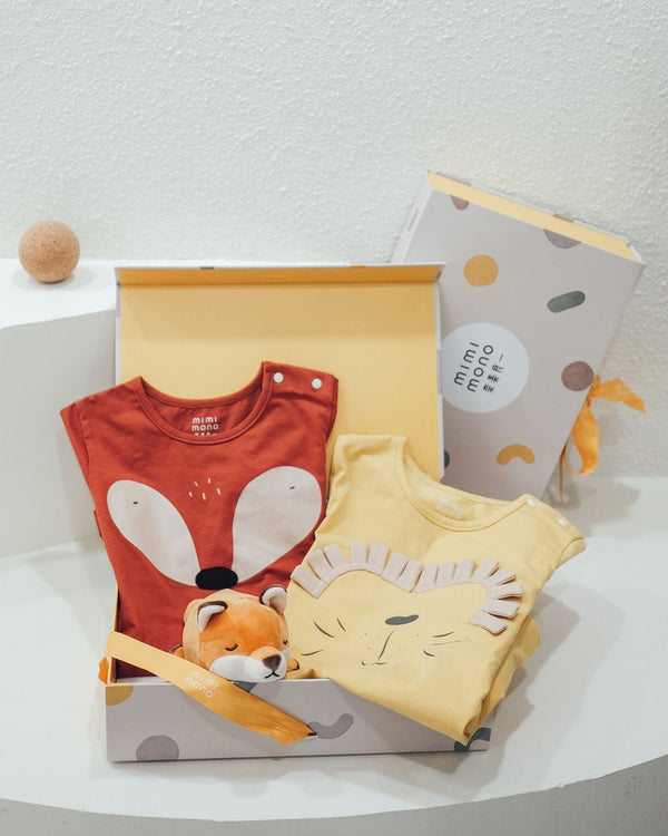 Wild Animals Baby Gift Set