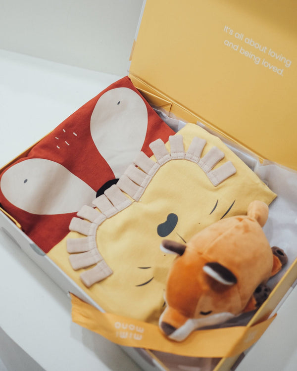 Wild Animals Baby Gift Set