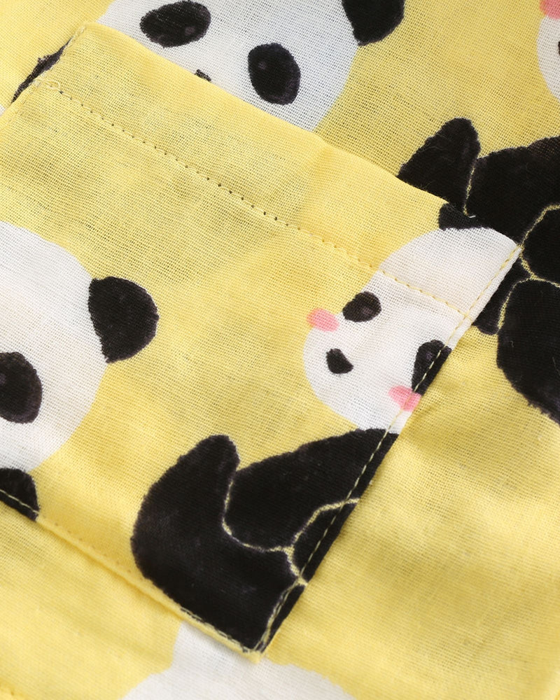 Panda Jinbei (Yellow)