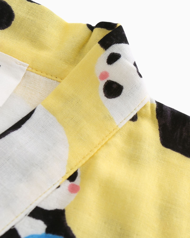 Panda Jinbei (Yellow)