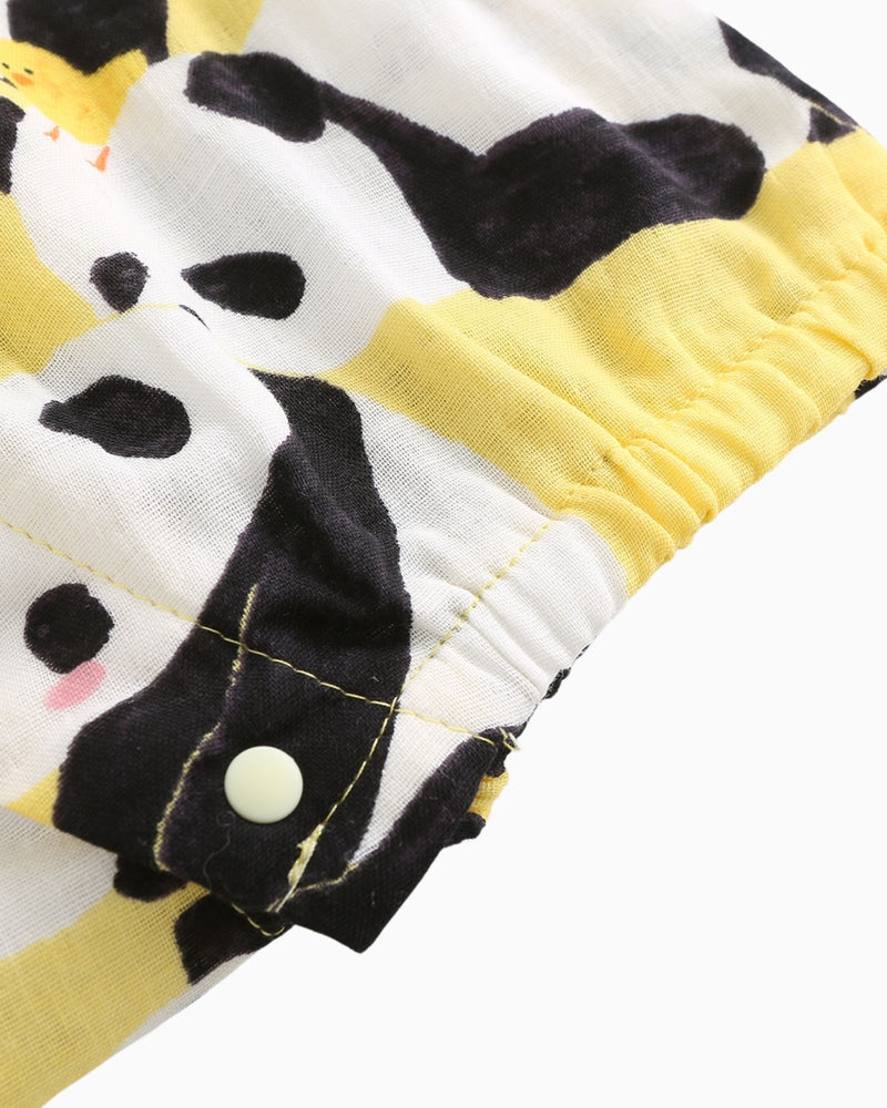 Panda Kimono (Yellow)