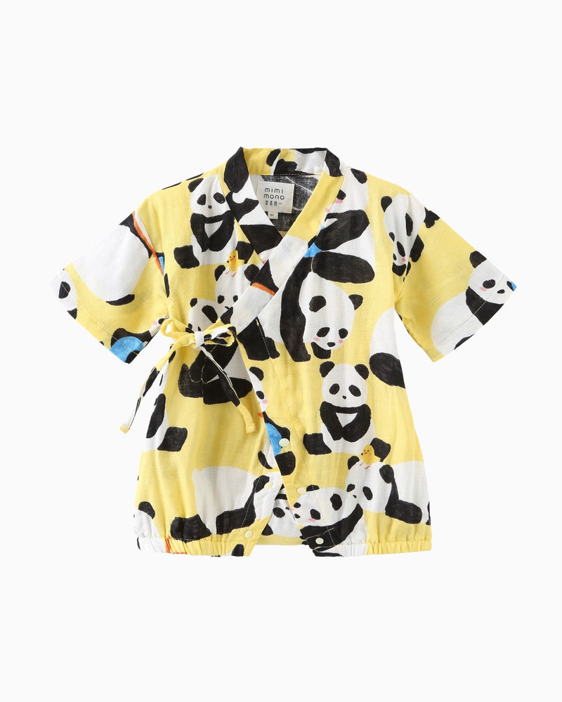 Panda Kimono (Yellow)