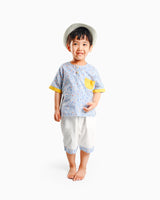 Dancing Dots Cropped Pants